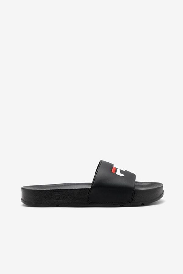 Chanclas Fila Mujer Negras / Rojas / Blancas - Drifter - España 871023CWZ